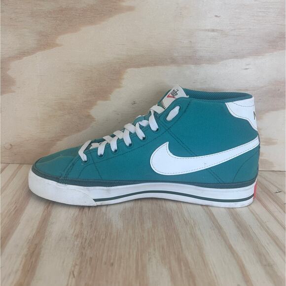 Nike - Court Legacy Casual Mid Top - Sneakers - Green - Men's - 7.5 - DM3363-300 - Picture 4 of 9
